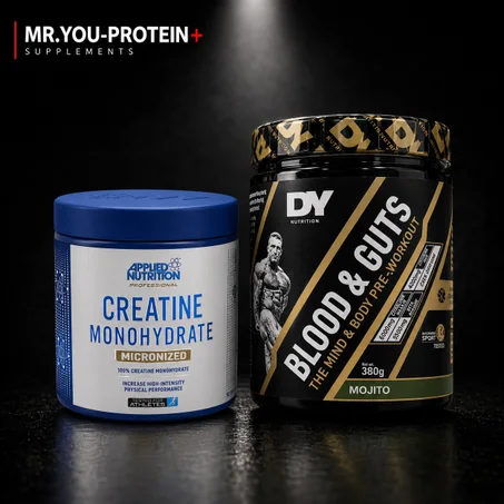 Pack Créatine Monohydrate + Blood & Guts Pre-Workout