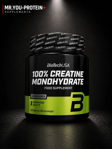 BioTechUSA 100% Creatine Monohydrate – 300 g
