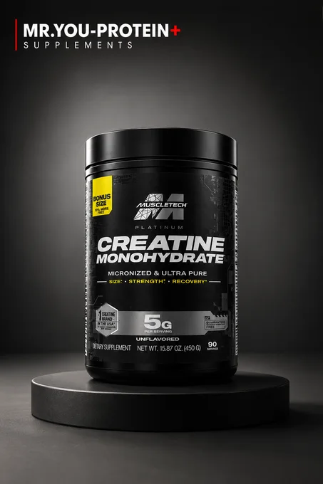 MuscleTech Platinum Creatine Monohydrate – 450 g