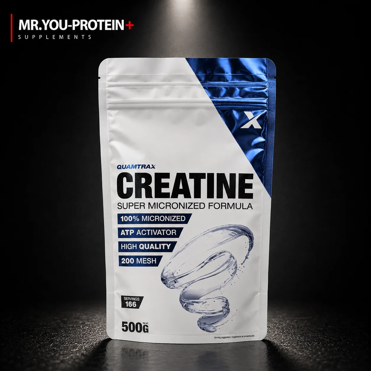 Quamtrax Creatine 200 Mesh 500g