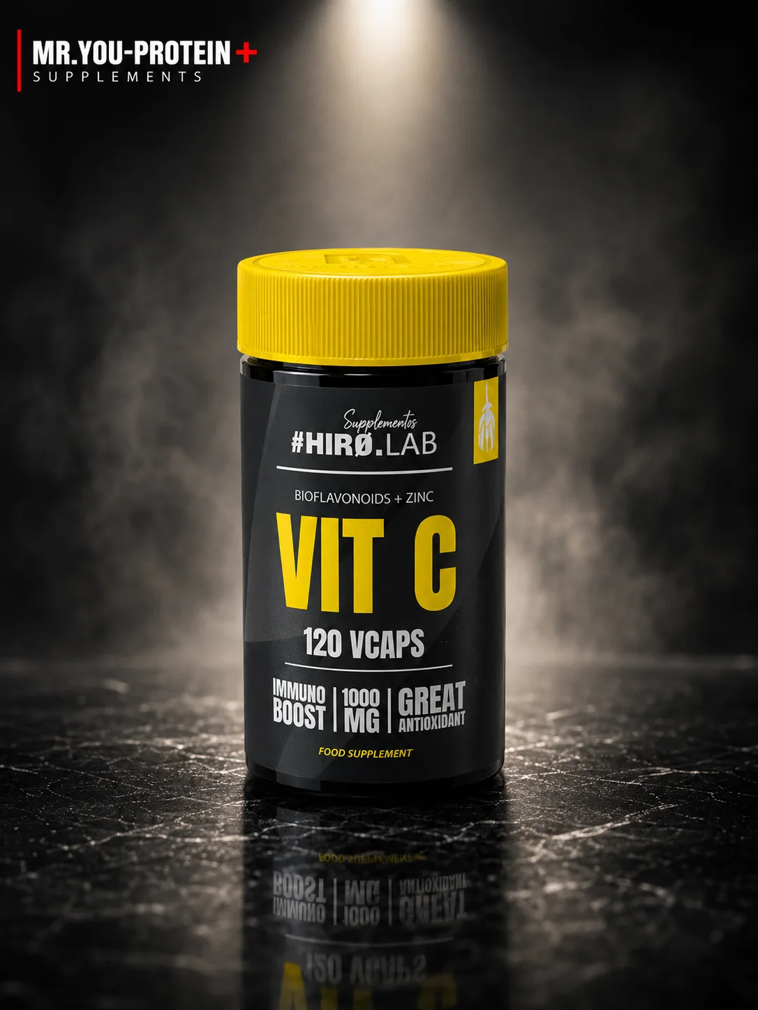 HIRO.LAB Vit C 1000 mg – 120 Vcaps