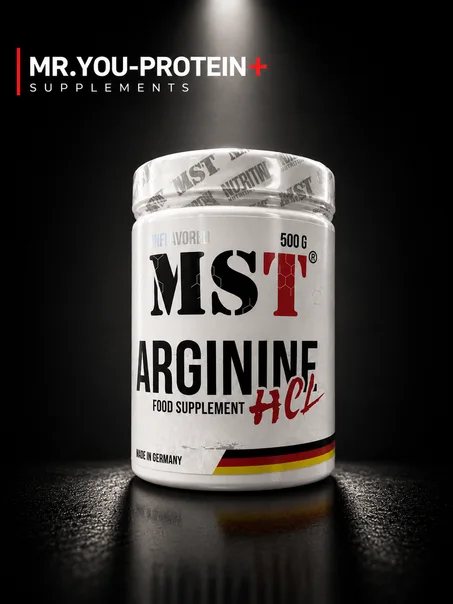 MST Arginine HCL 500 g – Unflavored