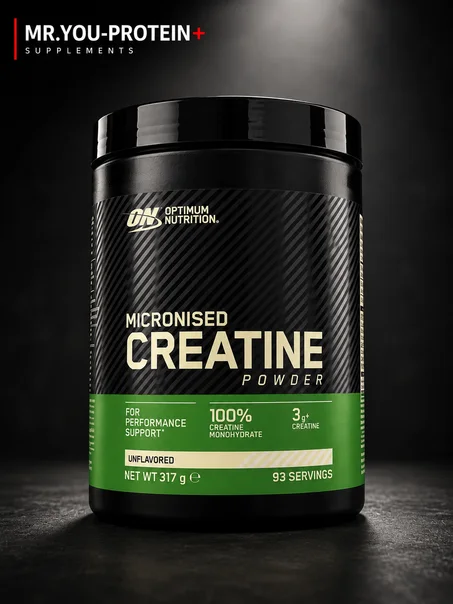 Optimum Nutrition Micronised Creatine Powder – 317 g – 93 Servings