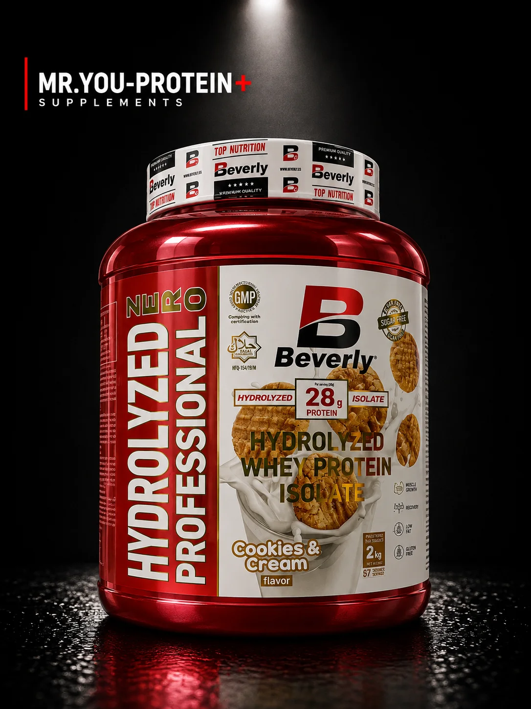 Beverly Nutrition Hydro Professional 2kg – Cookies & Cream