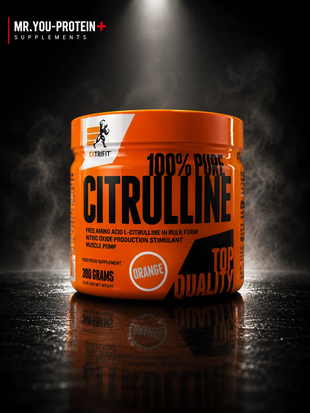 Extrifit 100% Pure Citrulline – 300 g – Orange