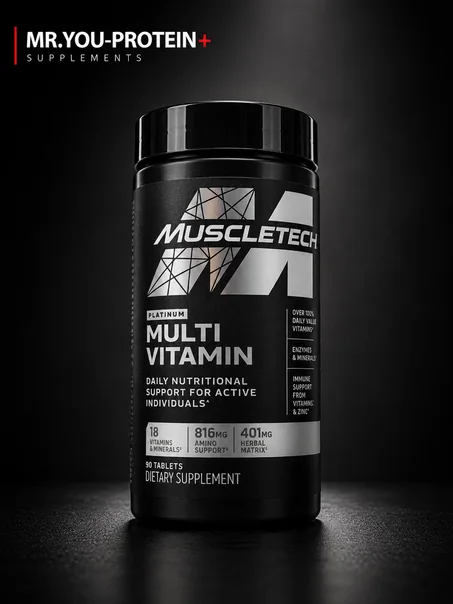 MuscleTech Platinum Multivitamin – 90 Tablets