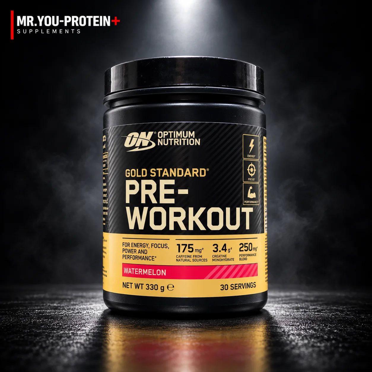 Optimum Nutrition Gold Standard Pre-Workout 330g – Watermelon