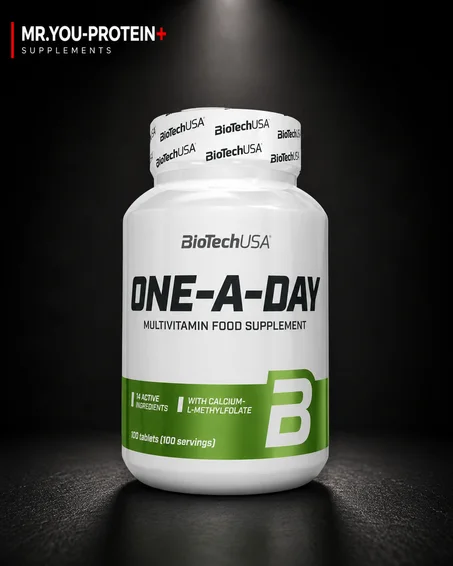 BioTechUSA One-A-Day Multivitamin – 100 Tablets
