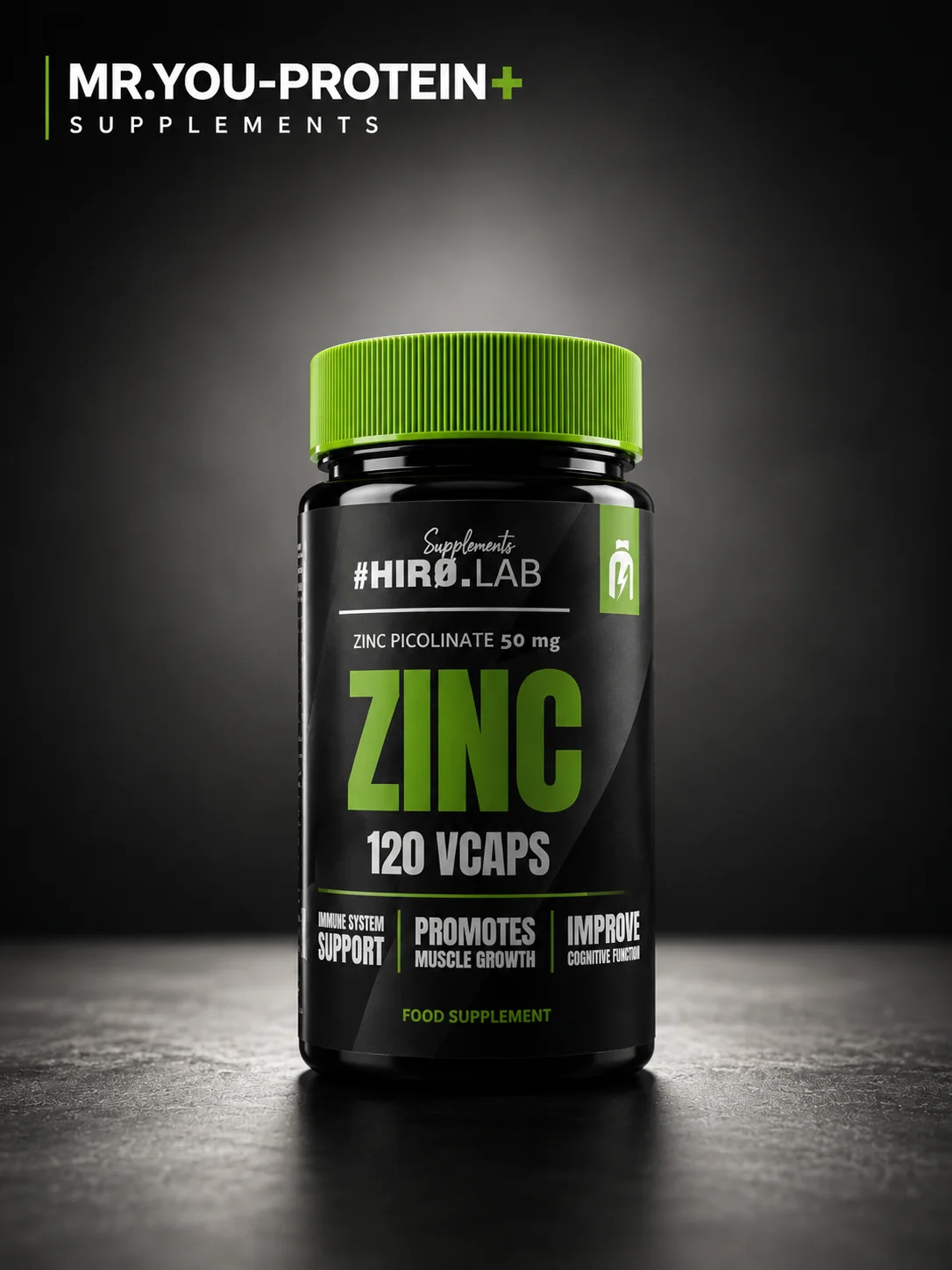 HIRO.LAB Zinc Picolinate 50 mg – 120 VCaps