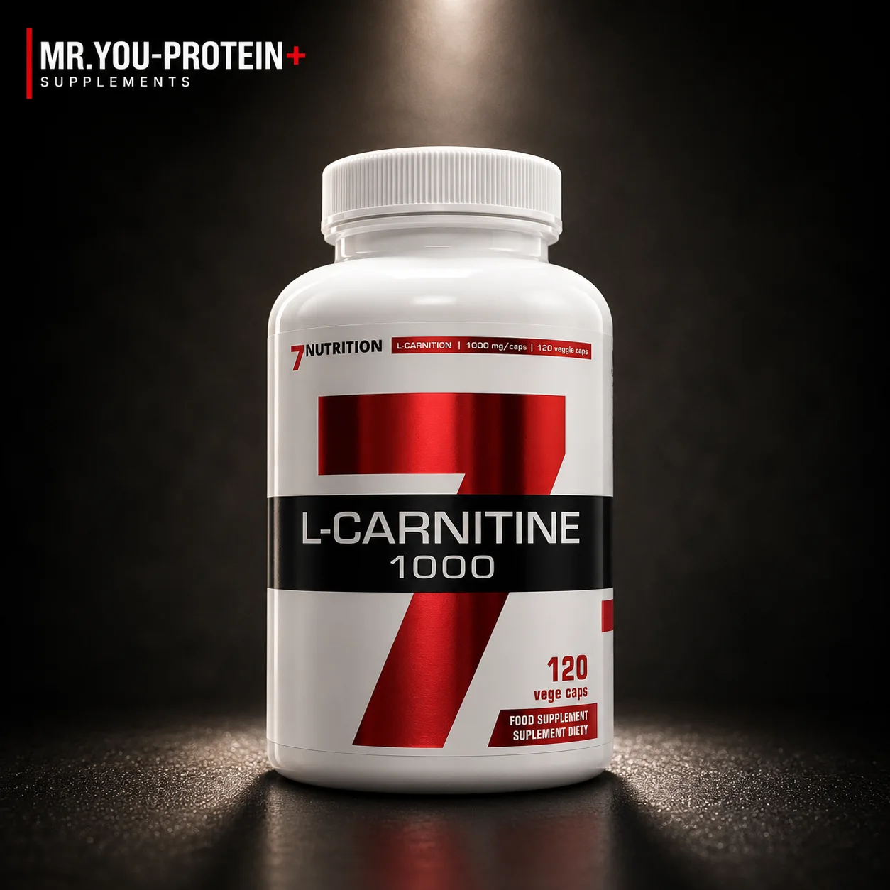 7Nutrition L-Carnitine 1000 – 120 Vege Caps
