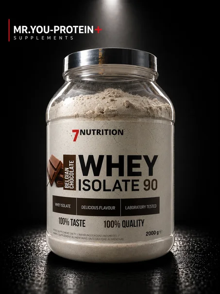 7Nutrition Whey Isolate 90 – 2000 g – Belgian Chocolate