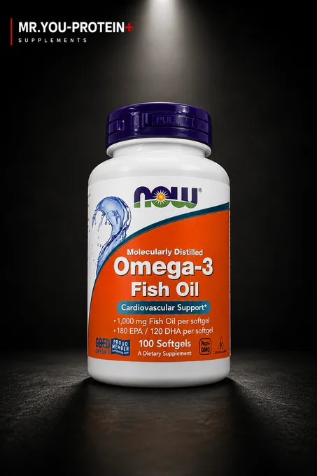 NOW Foods Omega-3 1000 mg – 100 Softgels