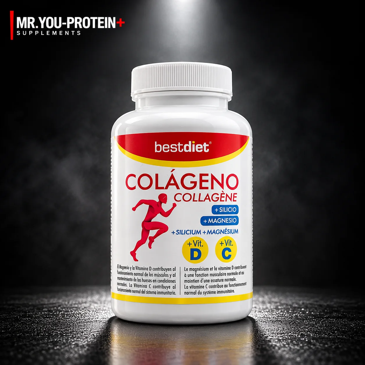 Best Diet Colágeno + Silicio Orgánico 120 Comprimidos