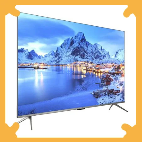 Sharp 4T-C55DL6EX - 55-inch 4K Ultra HD LED Smart Frameless TV with Built-In Receiver