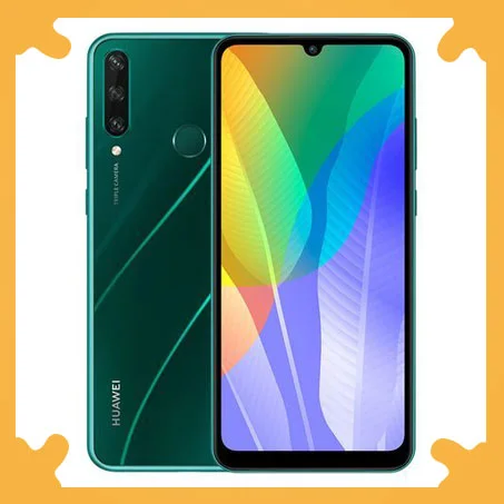 Huawei Y6p - 6.3-inch 64GB/3GB 4G Mobile Phone - Emerald Green