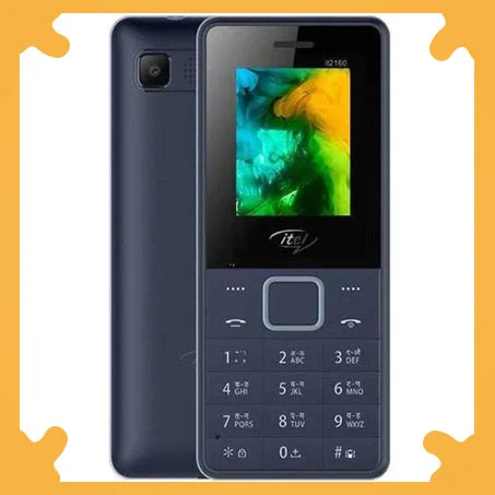 Itel It2160 موبايل ثنائي الشريحة - 1.77 بوصة - أزرق غامق
