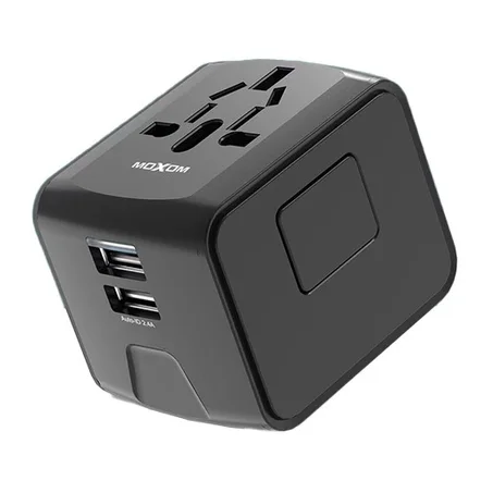 Moxom MX-HC100 Travel Adapter شاحن ومقبس متعدد المنافذ
