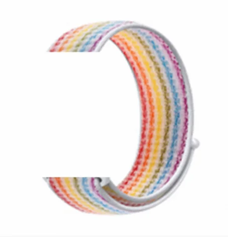 سوار من السيليكون مع إبزيم مغناطيسي لساعة آبل 2/44/45/49mm