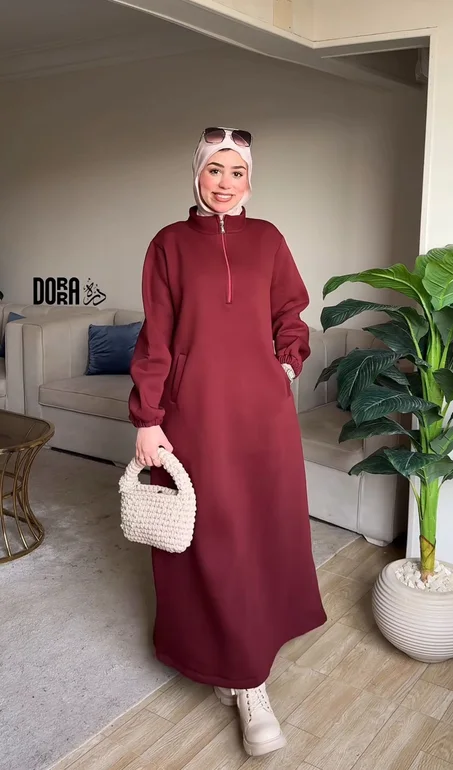 قبية شتوية طويلة