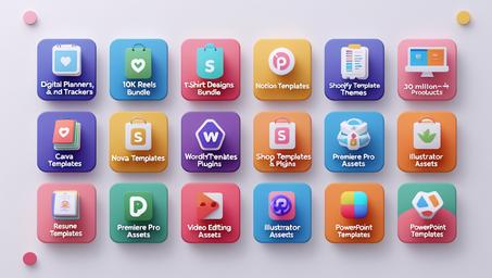 باقة المنتوجات الرقمية