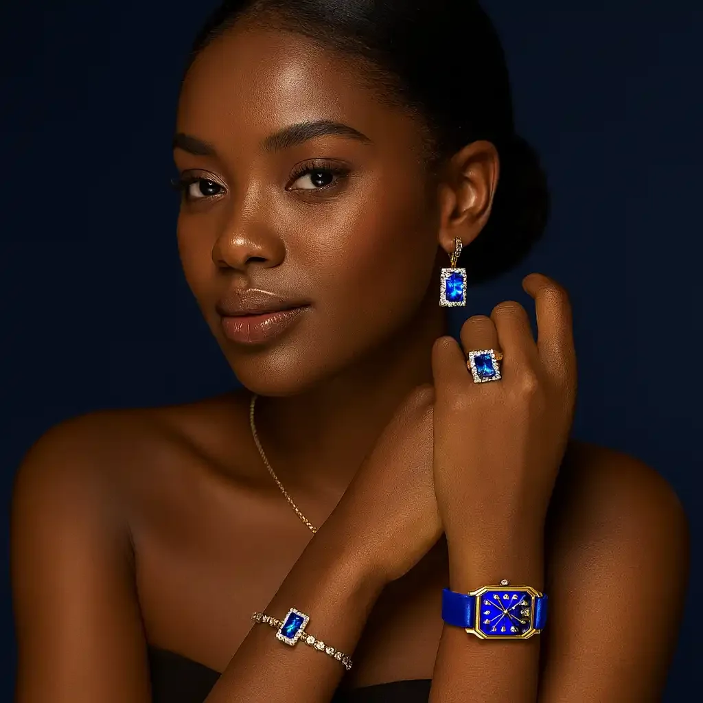 Ensemble Montre Bijoux Luxe Femme  NE