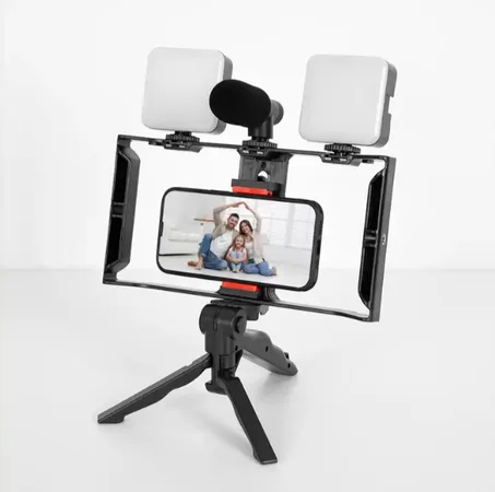 AY-49X Portable LED Fill Light Stand For Live Streaming