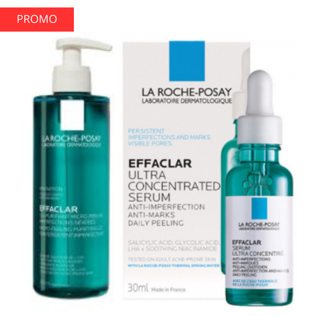 Pack Sérum à l’Acide Salicylique Ultra Concentré 30 ml + Gel moussant nettoyant