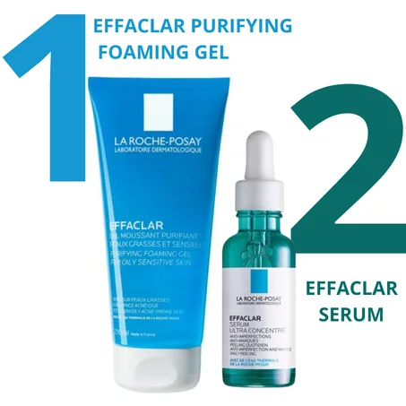 Pack Effaclar Gel Moussant Sérum Effaclar