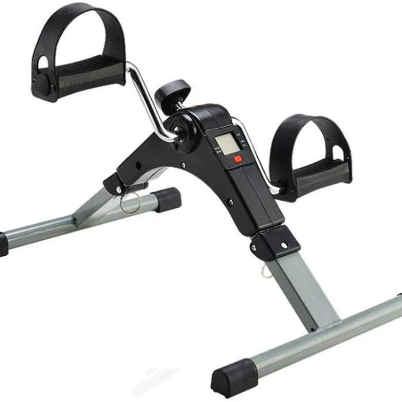 جهاز تمرين الأرجل والساقين دراجة تمرين صغيرة قابلة للطي