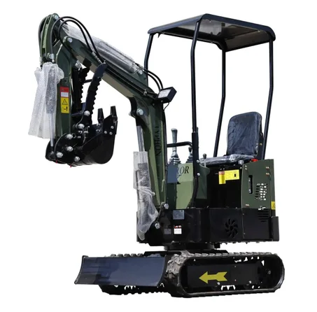 TYPHON TERROR X STORM Mini Excavator – 1 Ton, Canopy, Hydraulic Thumb & Bucket