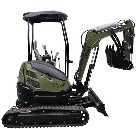 TYPHON TERROR XXV Prestige Mini Excavator – 2.5 Ton, Kubota D1105 Diesel Engine, Pro Performance