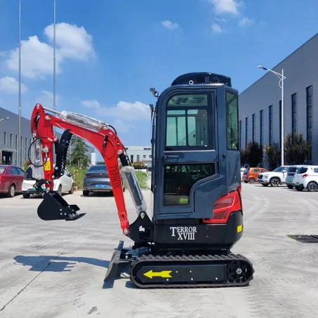 TYPHON TERROR XVIII Prestige Mini Excavator – 2 Ton Kubota D902 Diesel, A/C Cabin (USA)