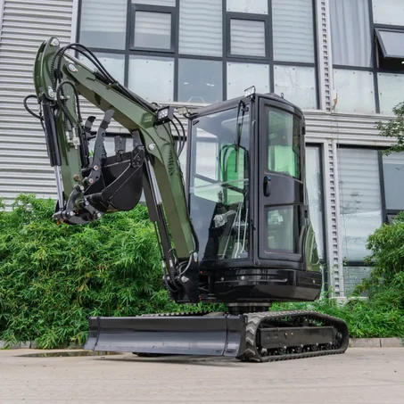 TYPHON TERROR XXV Mini Excavator – 2.7 Ton Kubota D1105, AC Cabin & Retractable Tracks