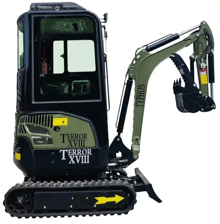 GREEN TYPHON TERROR XVIII Prestige Mini Excavator – 2 Ton, Kubota D902 Engine, Luxury Cabin