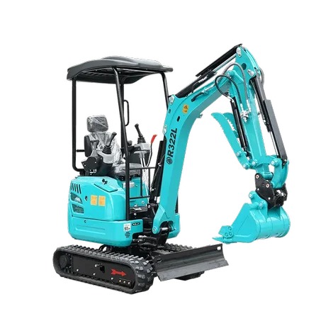 RIPPA R322L Mini Excavator – 1.7 Ton Compact Diesel Excavator with Kubota Engine