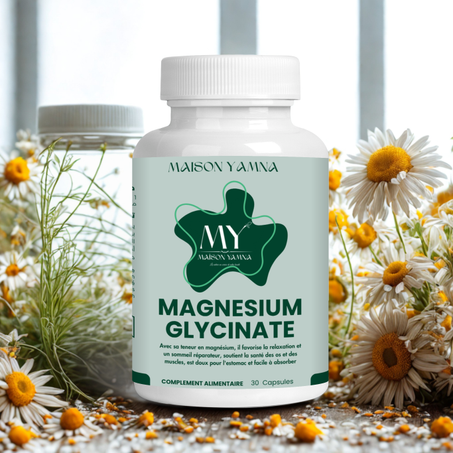 Magnésium Glycinate | Énergie, Détente & Sommeil