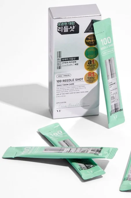 VT-REEDLE SHOT 100 أمبول وخز الإبر للبشرة sachet