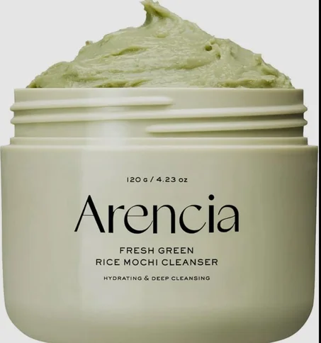 Arencia Frech Green rice mochi cleanser غسول ومقشر الأرز