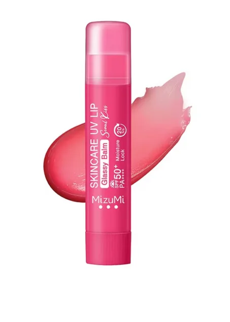 MIZUMI UV LIP GLASSY BALM – SEOUL KISS SPF50++++ مرطب الشفاه