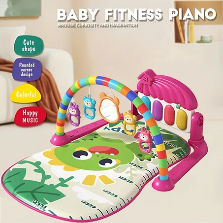 Tapis D'éveil Bébé rose