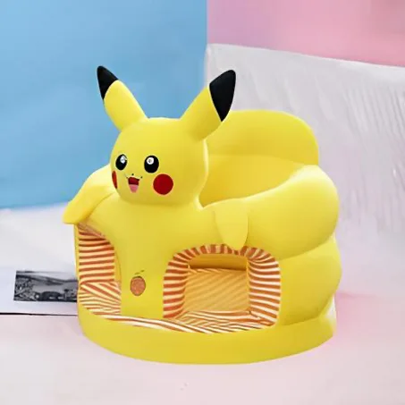 مقعد أطفال مريح على شكل  كرسي بيكاتشو