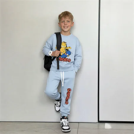 Survetment Garfield Ciel