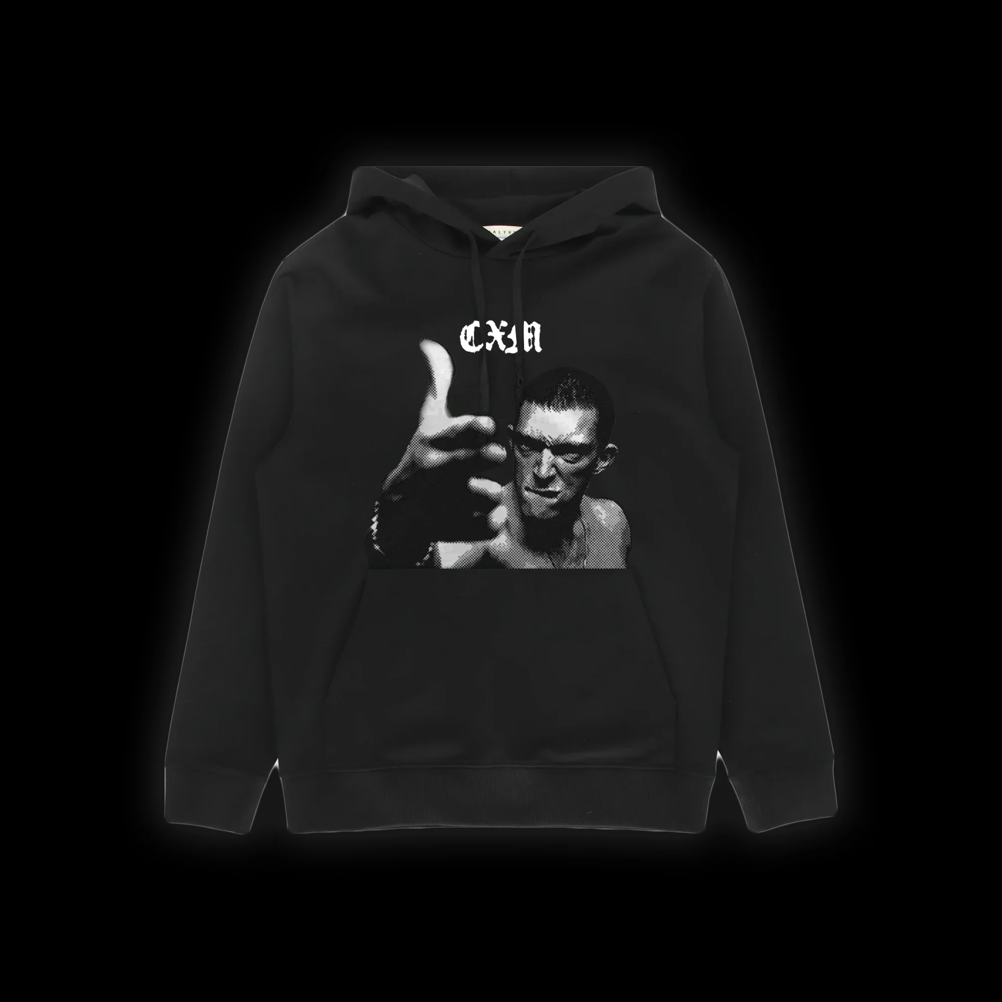 LA HAINE HOODIE WITH BACK PRINT