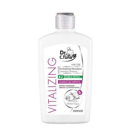 Farmasi Dr. C. Tuna Hair Care Revitalizing Garlic & Capixyl SET / Shampooing-