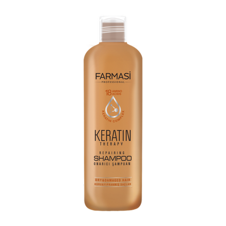 شامبو بالكيراتين الطبيعي لإصلاح الشعر 360 مل