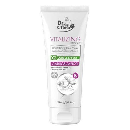 Farmasi Dr. C. Tuna Hair Care Revitalizing Garlic & Capixyl SET / Shampooing-Mask-