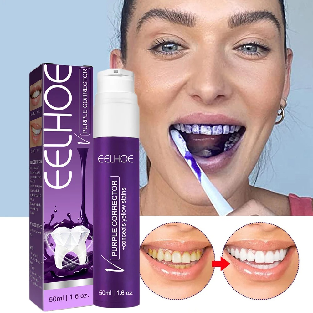 Purple Whitening Toothpaste - معجون الأسنان الأرجواني