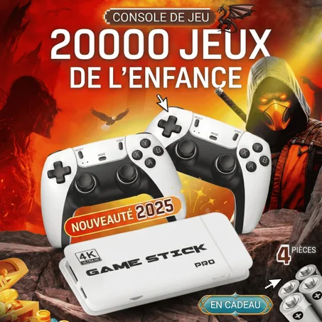 Console M22 Retro TV – L'Alliance du Rétro-Gaming et de la Technologie 4K