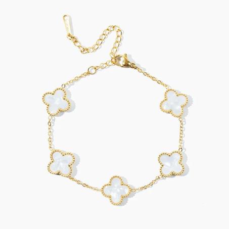 van cleef bracelet blanc