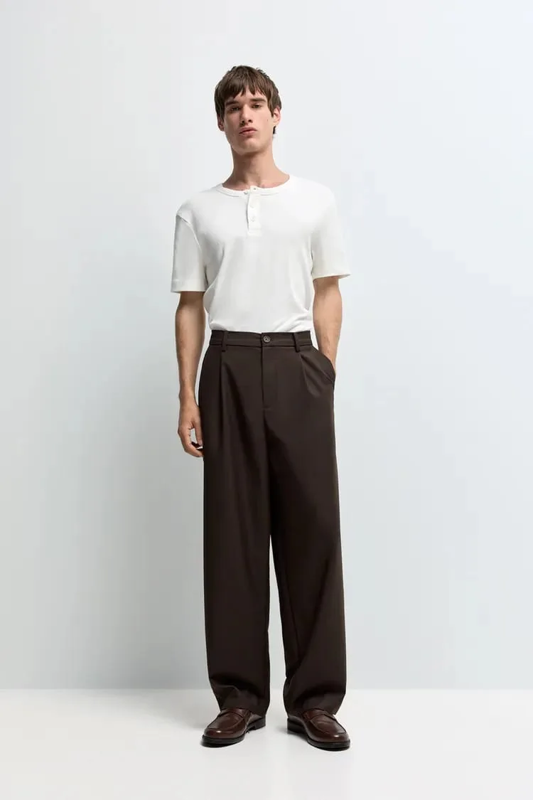 T-SHIRT HENLEY COTELE
